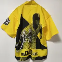 開幕【新品】阪神タイガース 2017年 伝統の一戦 巨人戦限定ハッピ 法被 鳥谷のサムネイル