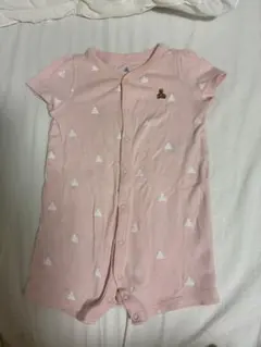 babyGap ロンパース ピンク クマ柄 6-12ヶ月　70 ベビー服女の子