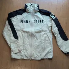 週末限定　PEARLY GATES メンズレインウェア上下 4　キャップ付き