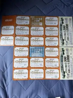 ラウンドワン　株主優待券　9000円分2027年1月15日迄　＋プラチナ会員券他のサムネイル