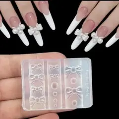 新品 シリコンモールド リボン