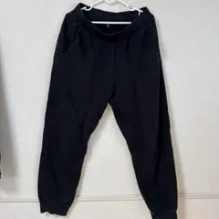 UNIQLO ブラック ジョガーパンツ M