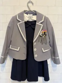 フォーマルジャケットとワンピース3点セット