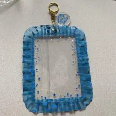 中古　傷あり　ステッカー欠品　カイ　超特急　フォトケース(青)