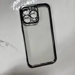 未使用❣️ iPhone13Pro ブラック　クリア　ケース　カバー