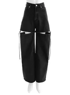 GRL 2Wayスリットデニムパンツ[cu453]