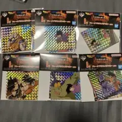 ドラゴンボール 一番くじ I賞 フレークプリズムステッカー 6点