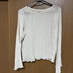 グレイル　シースルーTシャツ　カットソー　ベージュ　フリーサイズ