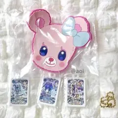 アイカツ！　グッズコレクション　ミニチュアチャーム　ラバーコースター セット