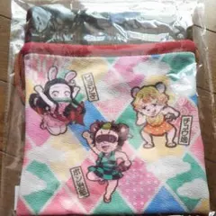 限定価格 鬼滅の刃グッズ 劇場版 無限列車編みにきゃら小物入れ巾着