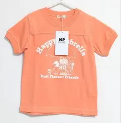 KP ニットプランナー 半袖Tシャツ オレンジ 110 【新品タグ付き】