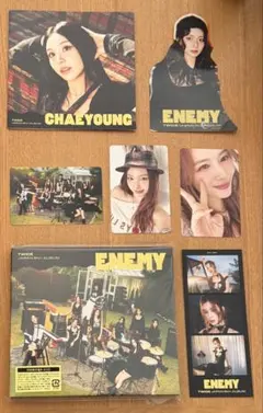 TWICE JAPAN 6th ALBUM ENEMY 初回盤B 特典付き