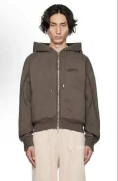 JACQUEMUSパーカーブルゾン未使用34 ☆NIKE x JACQUEMUS☆コラボ☆SWOOSH フーディ☆追跡可 (Nike/パーカー