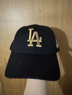 LA Dodgers ベースボールキャップ 黒のサムネイル