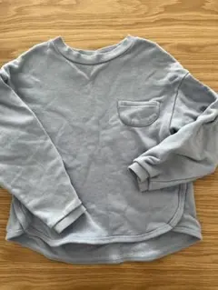 アプレレクール　トレーナー　水色　120cm