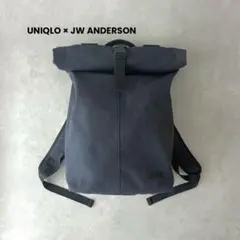 UNIQLO × JWA ロールトップ バックパック リュック ブルーのサムネイル