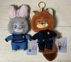 【正規品、警官セット】TOPTOY ズートピア ニック、ジュディ