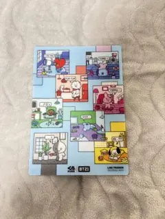 BT21 下敷き くら寿司コラボ A4サイズ