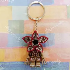 デモゴルゴン★１★ストレンジャーシングス★ブロックキーホルダー★アメキャラ