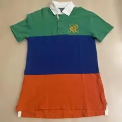 【美品】POLO by Ralph Lauren ラガーシャツ 半袖　Sサイズ