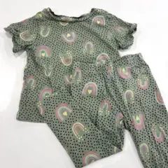 babyGap レインボー柄セットアップ 上3Y、下2Y
