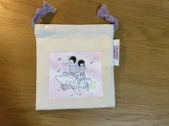 70周年りぼん×スリーコインズ　ときめきトゥナイト　ミニ巾着