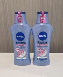 高保湿　モイスチャー　ニベアプレミアムボディミルク　200g　ローズの香り　2本