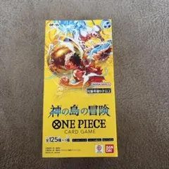 ワンピース　神の島の冒険　テープ付き　新品未開封　10BOX ワンピース 新品未開封テープ付 神ノ島の冒険 box 1box - メルカリ