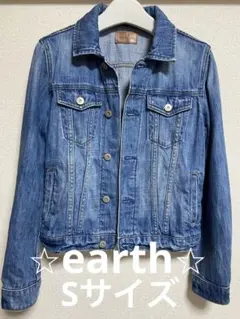 earth、アース、Gジャン、ジージャン、デニム、ジャケット