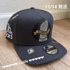 ドジャース　2025 ワールドチャンピオン　パレード　キャップ　選手着用　新品