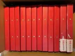 値下げ★12個セット★A4 2リングファイル　赤