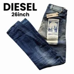 新品タグ付きDIESEL ディーゼル　レギュラースリムキャロット　26インチのサムネイル