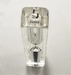 未使用　5分砂時計 透明　立方体　小型　携帯　サウナ