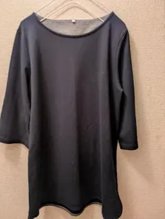 ❋300円の商品2点で450円❋ネイビー　七分袖　チュニックのサムネイル