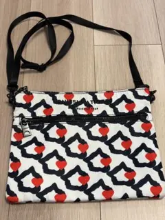 オニツカタイガー　虎　ハートデザイン サコッシュバッグ　2回のみ着用