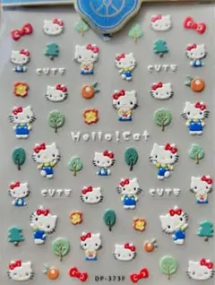 【ネイル】キティ/3Dネイル/ネイルシール/ネイルパーツ/ハローキティ