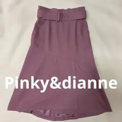 Pinky&dianne ベルト付きスカート ピンクのサムネイル