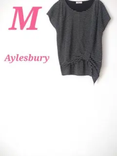 Aylesbury ブラック　半袖　フレンチスリーブのサムネイル