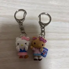 ハローキティ　キーホルダーセット
