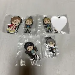 ハイキュー　ラバーチャーム　らばストラップ　5点セット