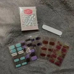 ネイルシール ネイルパーツ 3Ｄシール ネイルアート ヤスリ