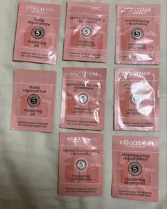 ロクシタン　ヘアシャンプー　コンディショナー　ヘアオイル　サンプル　8点セット