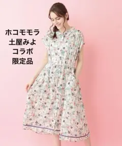 2025ss✨AMACA リンジーガーデン フレンチスリーブワンピース L 美品