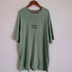 Replay リプレイ　ライトグリーン オーバーサイズTシャツ　XL