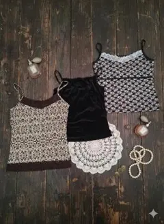 キャミソール 3点セット　Мサイズ