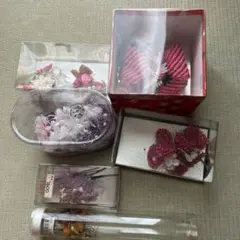 レトロ♡和風かんざし・髪飾りセット