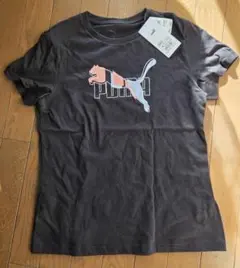 PUMA ネイビー 半袖Tシャツ M