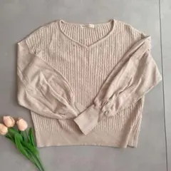 マジェスティックレゴン　秋　ニット　トップス