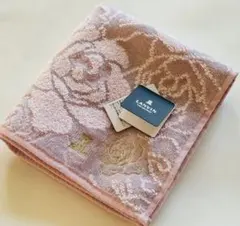 LANVIN バラ柄 ハンカチ