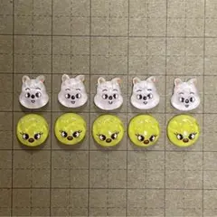 straykids skzoo ポガリ ハンクオッカ ネイルパーツ スキズ